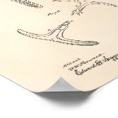 Politieketens Nippers 1884 Patent Art - Old Peper Poster (Hoek)