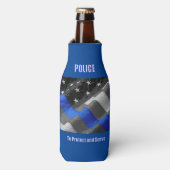 Politiekorps Flesjeskoeler (Fles Voorkant)