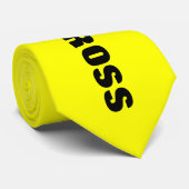 Politielijn kruist geen grappig Stropdas (Opgerold)