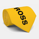 POLITIELIJN KRUIST NIET grappig Stropdas (Opgerold)