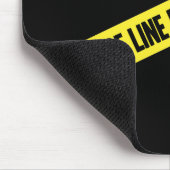 Politielijn NIET OVERSCHRIJDEN Muismat (Hoek)