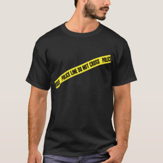 Politielijn NIET OVERSCHRIJDEN T-shirt