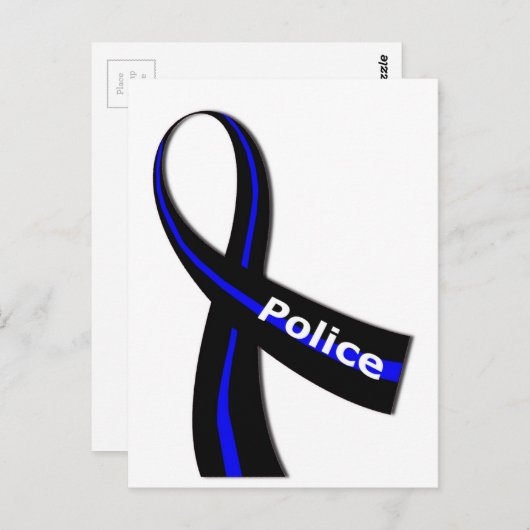 Politielint Briefkaart (Voorkant / Achterkant)