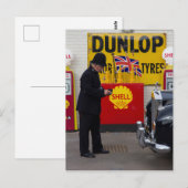  politieman briefkaart (Voorkant / Achterkant)