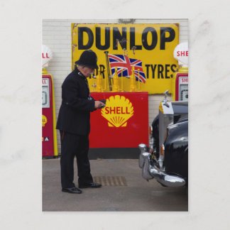 politieman briefkaart