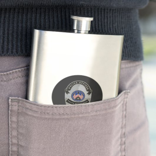 politieman Flask Flacon (Voorbeeld)