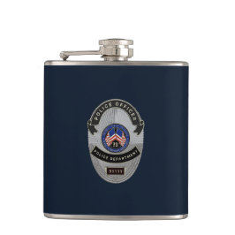 politieman Flask Heupfles