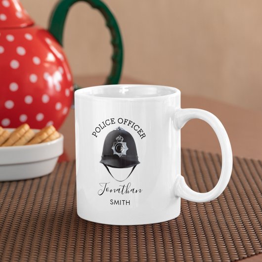 Politieman | Gepersonaliseerd Koffiemok