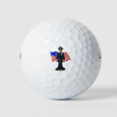 politieman golfballen (Voorkant)