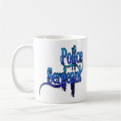 politieman koffiemok (Links)