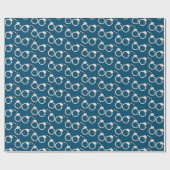 Politieman Patrolman Verjaardag Pensioen Handboeie Cadeaupapier (Vlak)