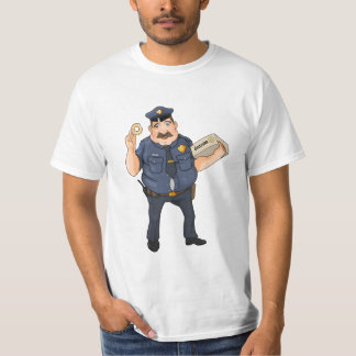 politieman t-shirt