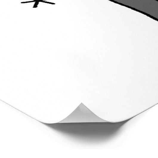 politieman-toets poster (Hoek)