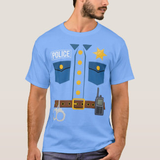 Politieman uniform Halloween T-shirt
