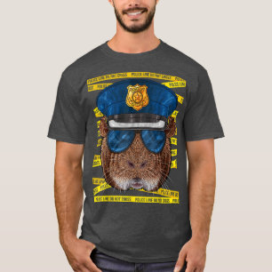 politieman van Guinee-Bissau politieman politieman T-shirt