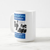 Politieman Worden Koffiemok (Voorkant links)