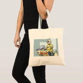 Politiemotoragent Handhaving Van De Wet Tote Bag (Voorkant (product))