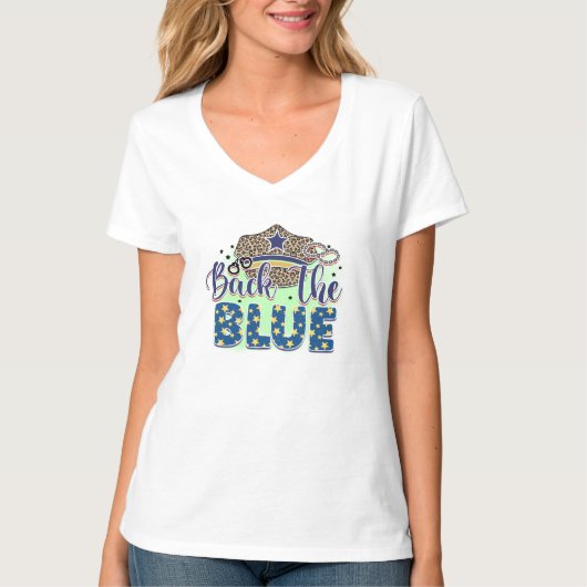 Politieondersteuning T-shirt (Voorkant)