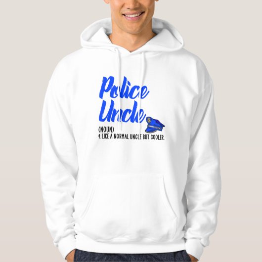 politieoom maar koeler hoodie (Voorkant)