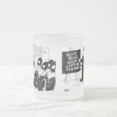 Politieopleiding Cartoon Matglas Koffiemok (Center)