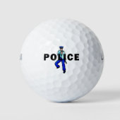 Politieoptreden Logo Golfballen (Voorkant)
