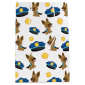 Politiepatroon Medium Cadeauzakje (Voorkant)