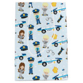 Politiepatroon Medium Cadeauzakje (Voorkant)