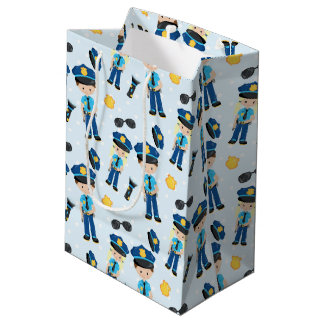 Politiepatroon Medium Cadeauzakje