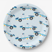 Politiepatroon Papieren Bordje (Voorkant)