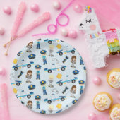 Politiepatroon Papieren Bordje (Feest)