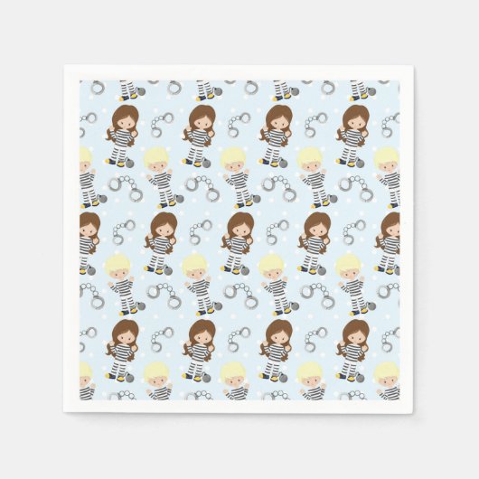 Politiepatroon Servet (Voorkant)