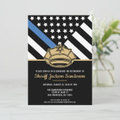 Politiepensioenfeest Handhaving Kaart (Staand voorkant)