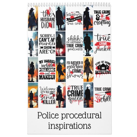 Politieprocedurele inspiraties kalender (Hoes)