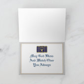 Politierechercheur Birthday Kaart (Binnen)