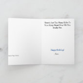 Politierechercheur Funny Birthday Card Feestdagen Kaart (Binnen)