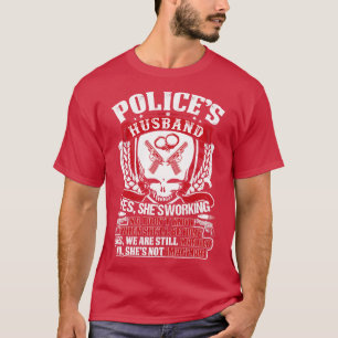 Polities Man Trots Politie T Shirten voor Politie  T-shirt