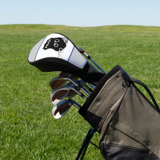 Politieschild Golfheadcover (Insitu)