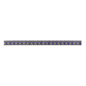 Politieschild Satin Ribbon Satijnen Lint (Voorkant)