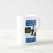 Politieschool Porselein Kop (Voorkant rechts)