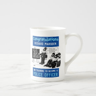 Politieschool Porselein Kop