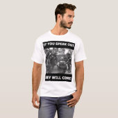 Politiestaat T-shirt (Voorkant volledig)