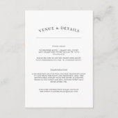 Politiestijl Amerikaanse vlag|Event Small Informatiekaartje (Achterkant)