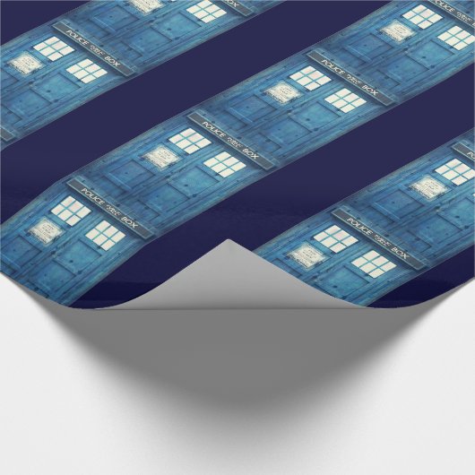 politietelefoon Openbare telefooncel Cadeaupapier (Hoek)