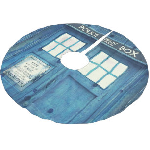 politietelefoon Openbare telefooncel Kerstboom Rok