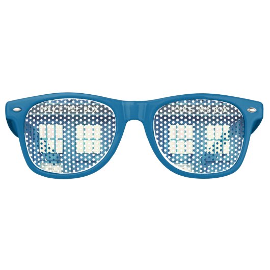  politietelefoon Openbare telefooncel Retro Zonnebril (Voorkant)