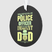 Politievader | Rechtshandhaving | VADERDAG Ornament (voorkant)