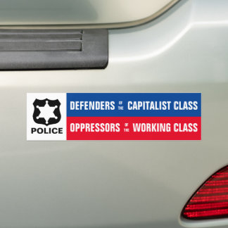 Politieverplichtingen Bumpersticker