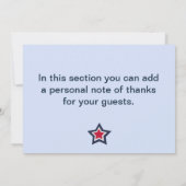 Politievoertuig/Cop Car Hero Dank u wel kaarten (Achterkant)