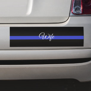 Politievrouw Bumpersticker