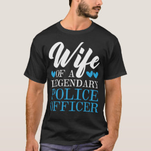 Politievrouw COP Sheriff Wetshandhavingsambtenaar T-shirt